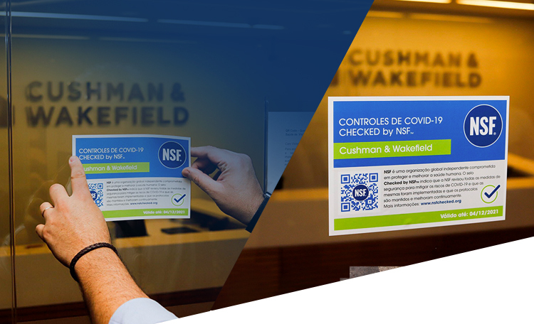 Certificação Checked by NSF