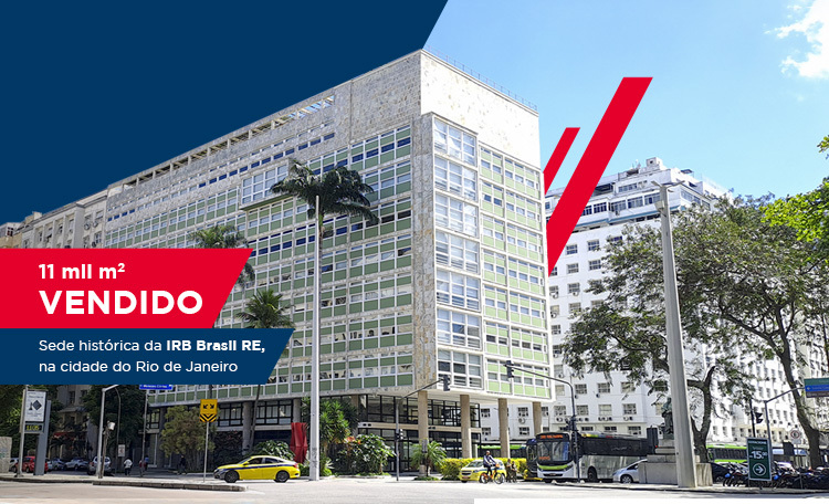 Cushman & Wakefield conduz processo de venda da sede histórica do IRB Brasil RE