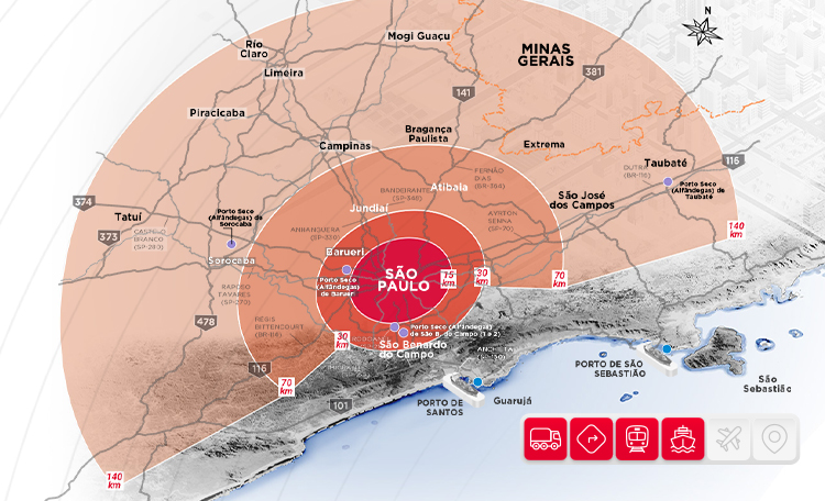 Cushman & Wakefield launches São Paulo Logistics Radius System