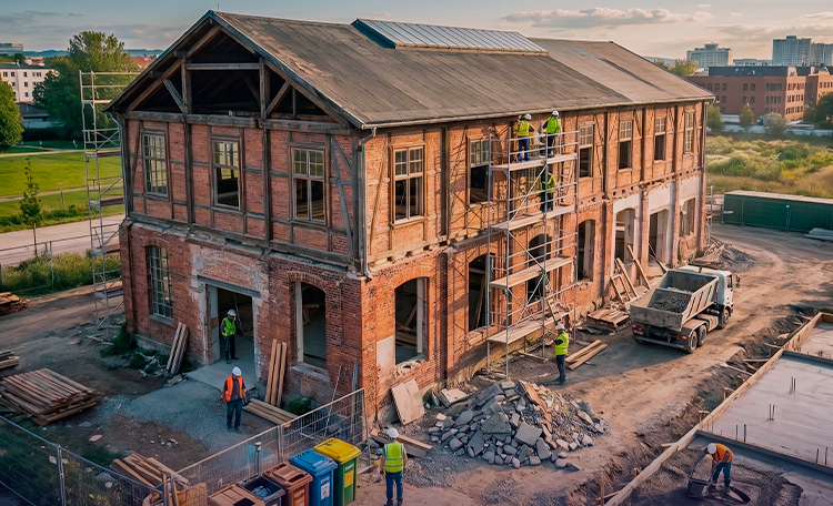 Economia circular em obras de retrofit