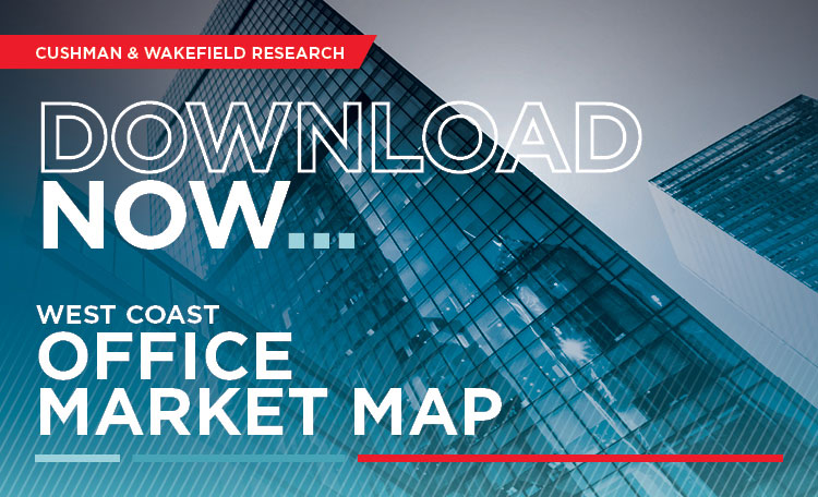 ​​West Coast Office Market Map – Q2 2023​