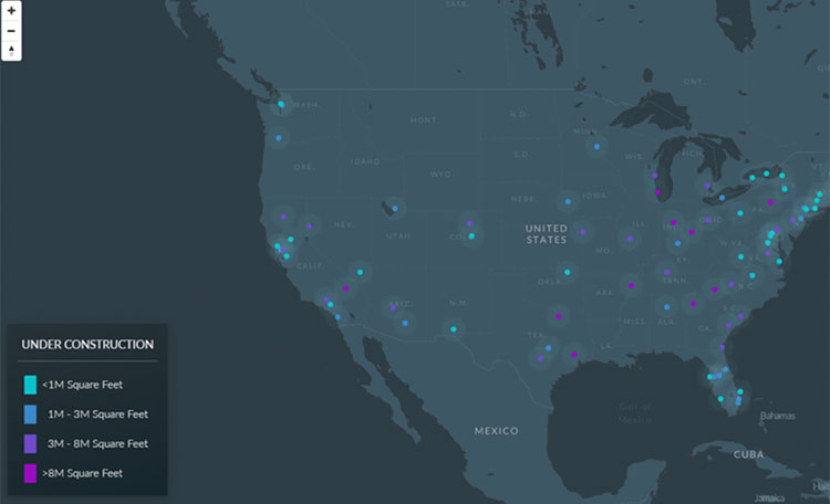 Industrial Construction Map