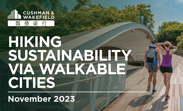 Hiking Sustainability Via Walkable Cities