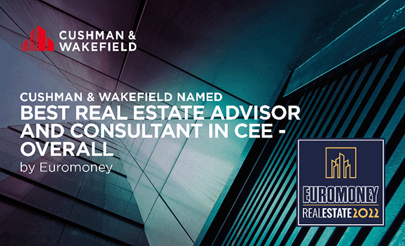 Cushman & Wakefield získává ocenění Euromoney pro nejlepší realitněporadenskou společnost v CEE i ve světě