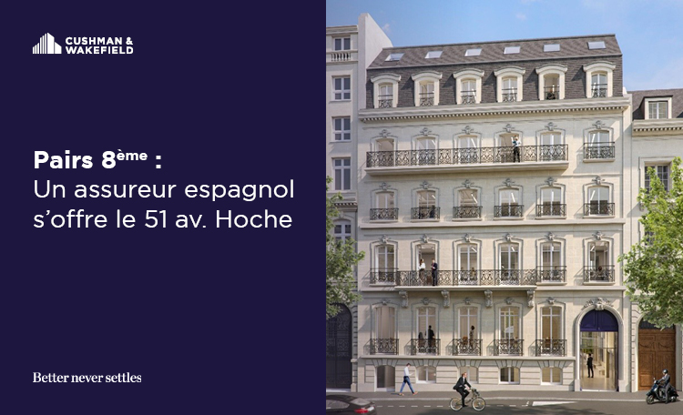 Un assureur espagnol s’offre le 51 avenue Hoche