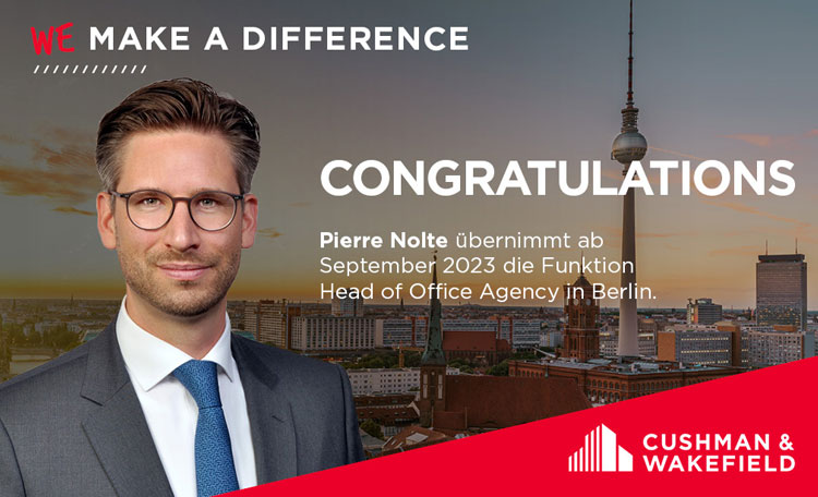 Pierre Nolte to lead Berlin Office Letting team