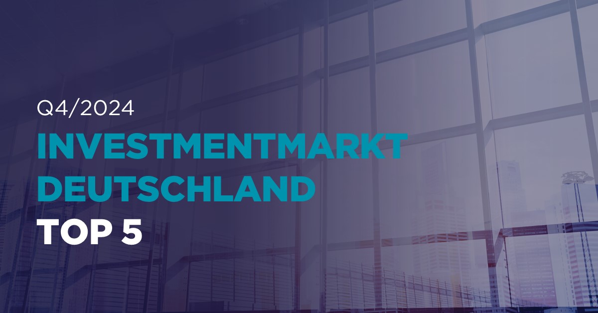 Investmentmarkt Deutschland Top 5 auf einen Blick