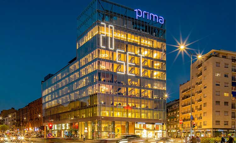 Cushman & Wakefield advised Kryalos SGR in the sale of "Palazzo di Fuoco" located in Piazzale Loreto, Milan