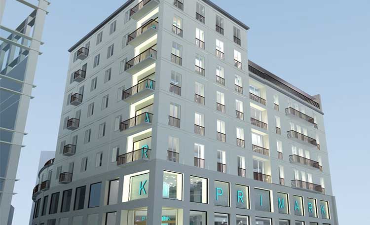 Cushman & Wakefield with Primark for the opening  of their first high street store in Milan, Italy