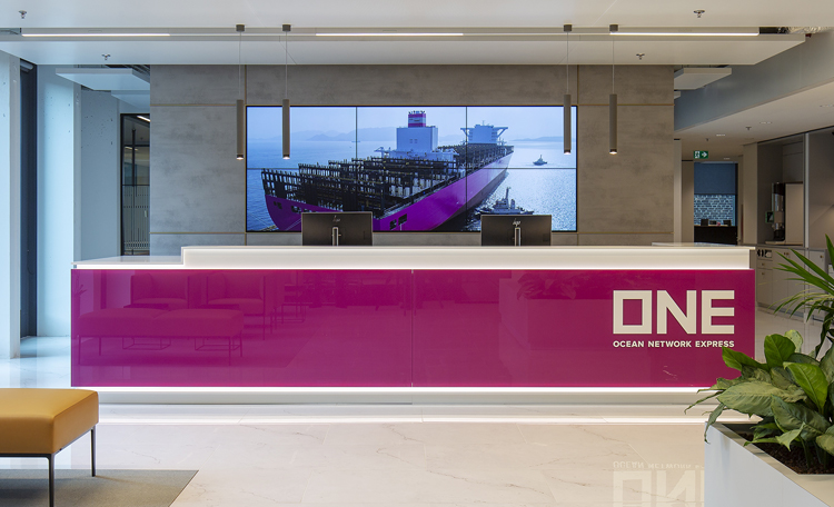 Modern and sustainable office building