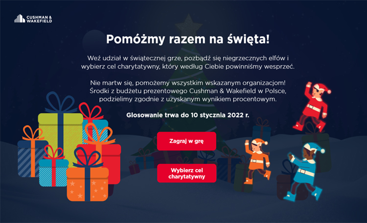 Świąteczna akcja Cushman & Wakefield