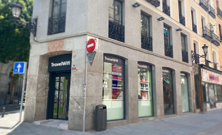 Nueva tienda de TravelWiFi en Madrid