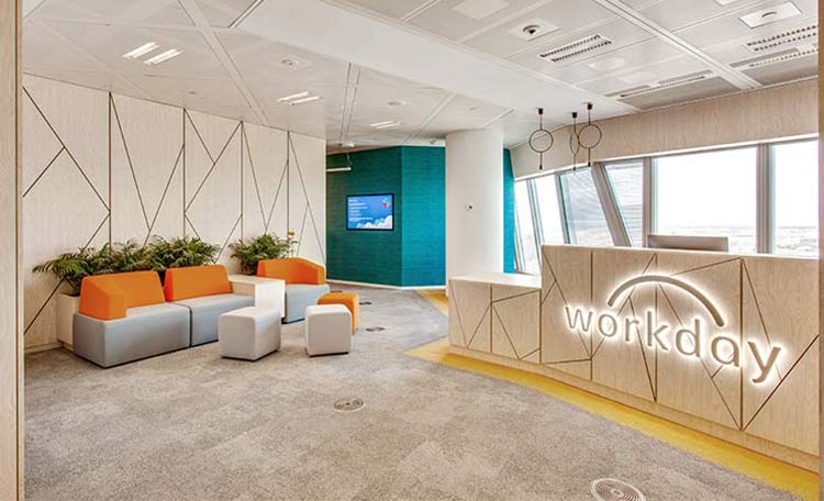 WORKDAY: nuevas oficinas en Torre Espacio, Castellana