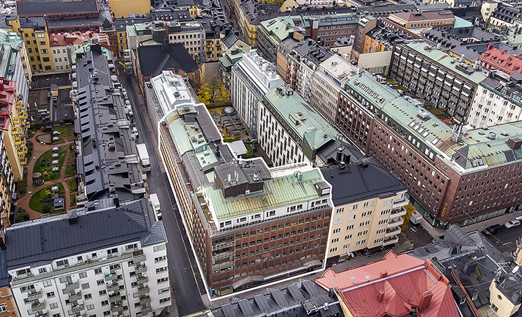 Transaktionerna fortsätter i Stockholms innerstad