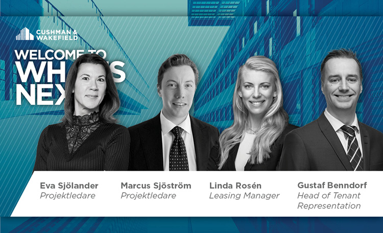 Cushman & Wakefield växer med nya medarbetare