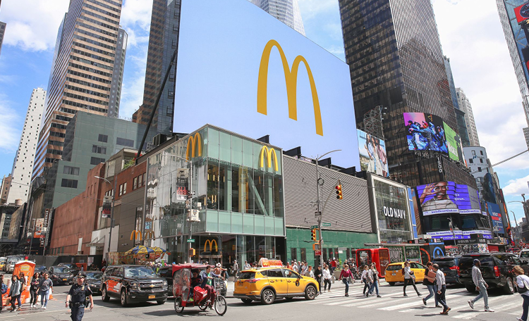 McDonald’s new flashy flagship in Times Square