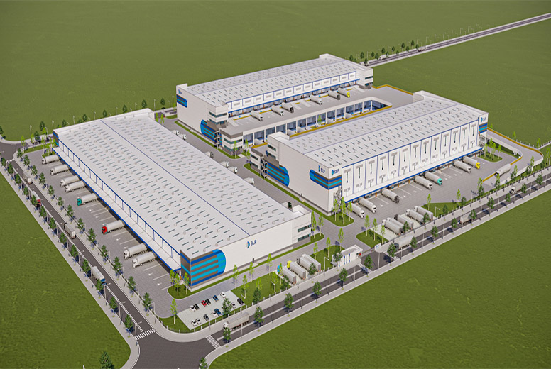 Double-Storey Ready-built Warehouse for lease in Xuyen A Industrial Park, Long An Province, Vietnam