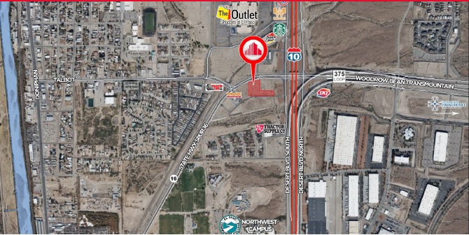 SWQ I-10 & Woodrow Bean Transmountain Drive - El Paso, TX