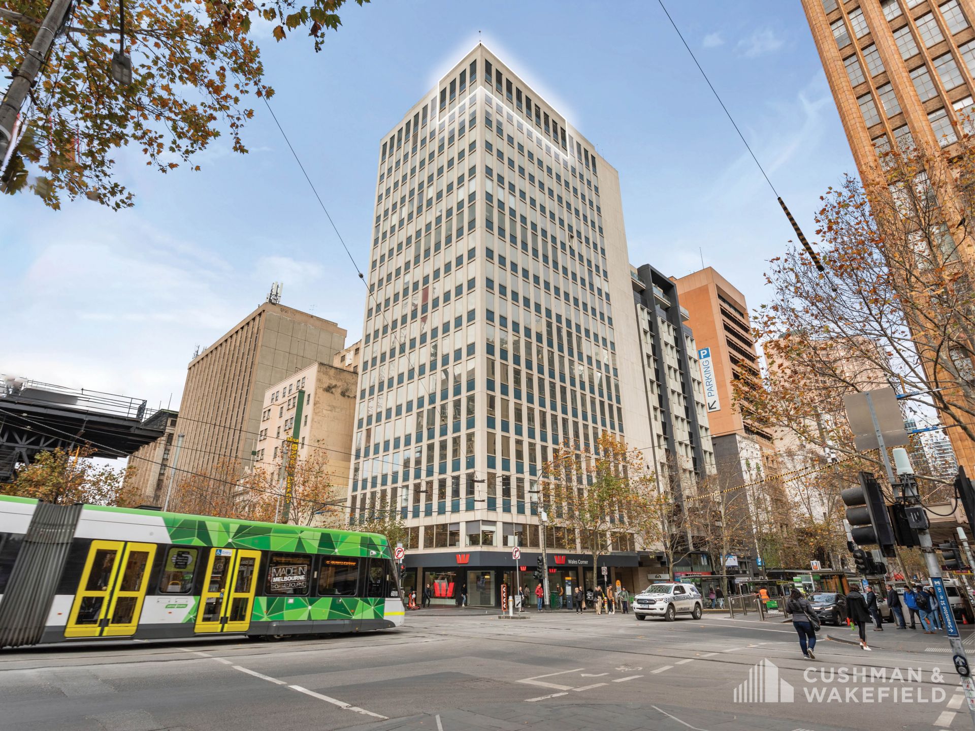 Penthouse Collins Street Corner Office Opposite Town Hall Station
