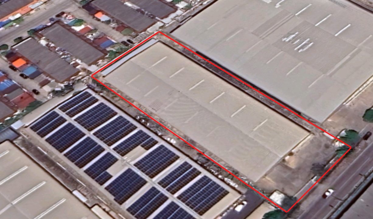 Warehouse for sale 3,167 sqm. on Land 2-3-44.1 Rai