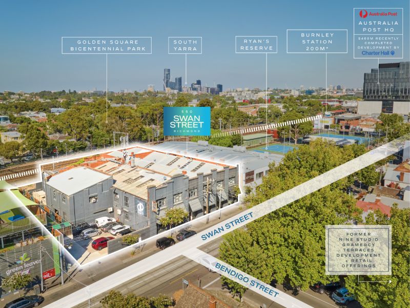 Receivers Sale | Trophy Swan Street Building with Significant Development Potential