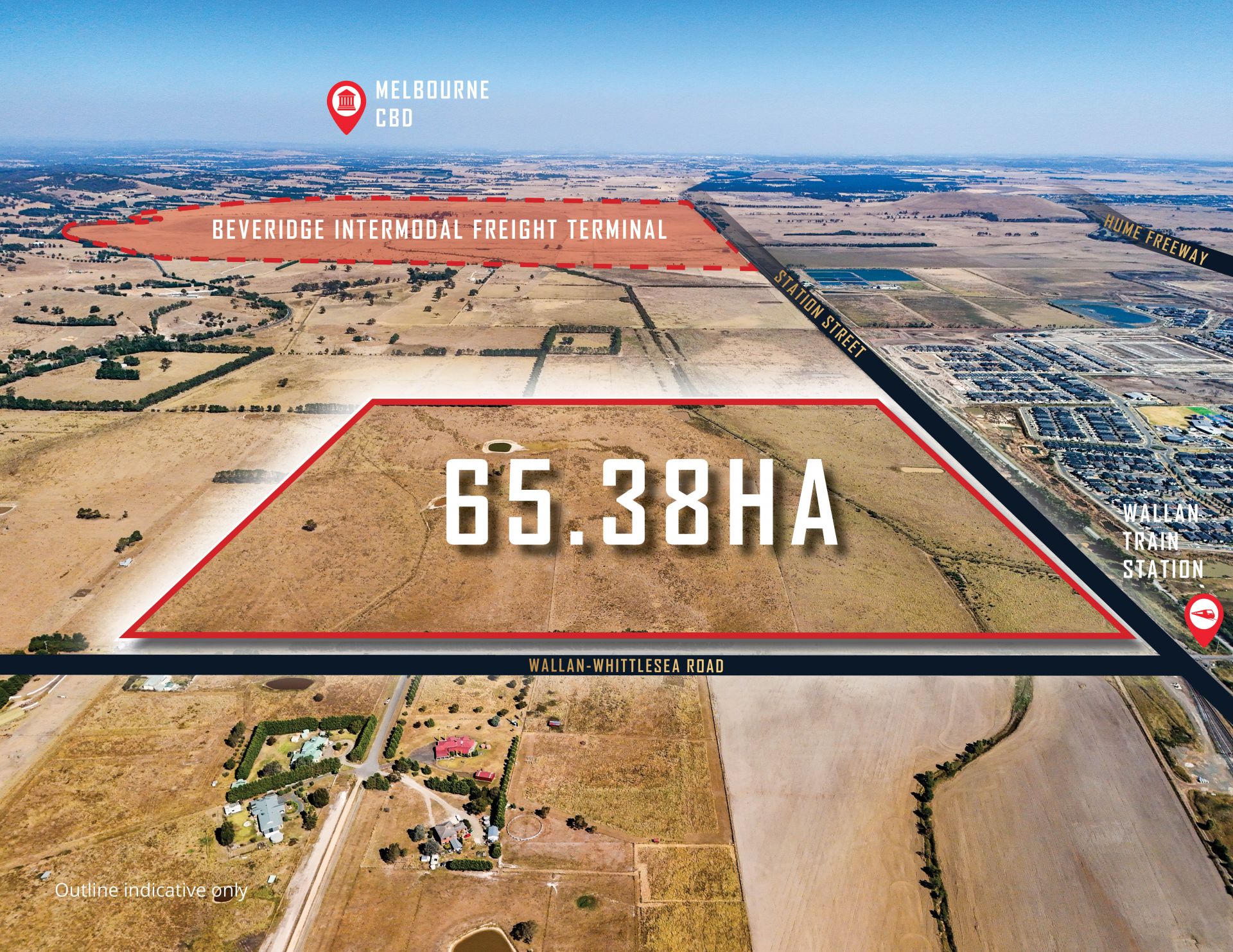 A RARE LARGE-SCALE GREEN FIELD OFFERING WITH UNRIVALLED FLEXIBILITY IN MELBOURNES NORTHERN CORRIDOR