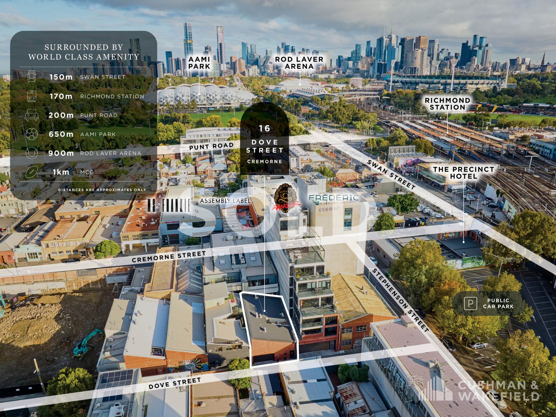 SOLD AT AUCTION BY CUSHWAKE MELBCO