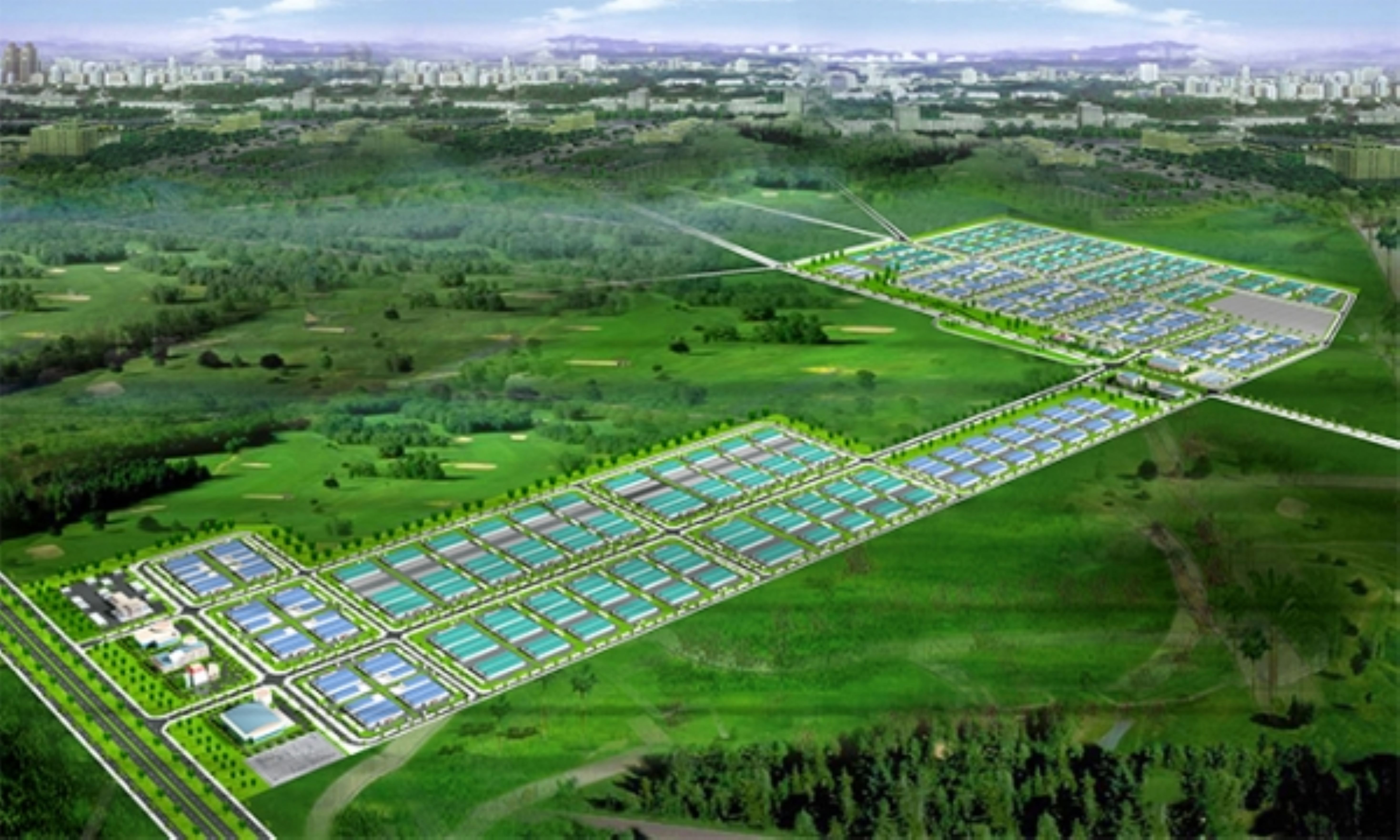 Industrial Land for Lease in Dau Giay Industrial Park, Dong Nai Province, Vietnam