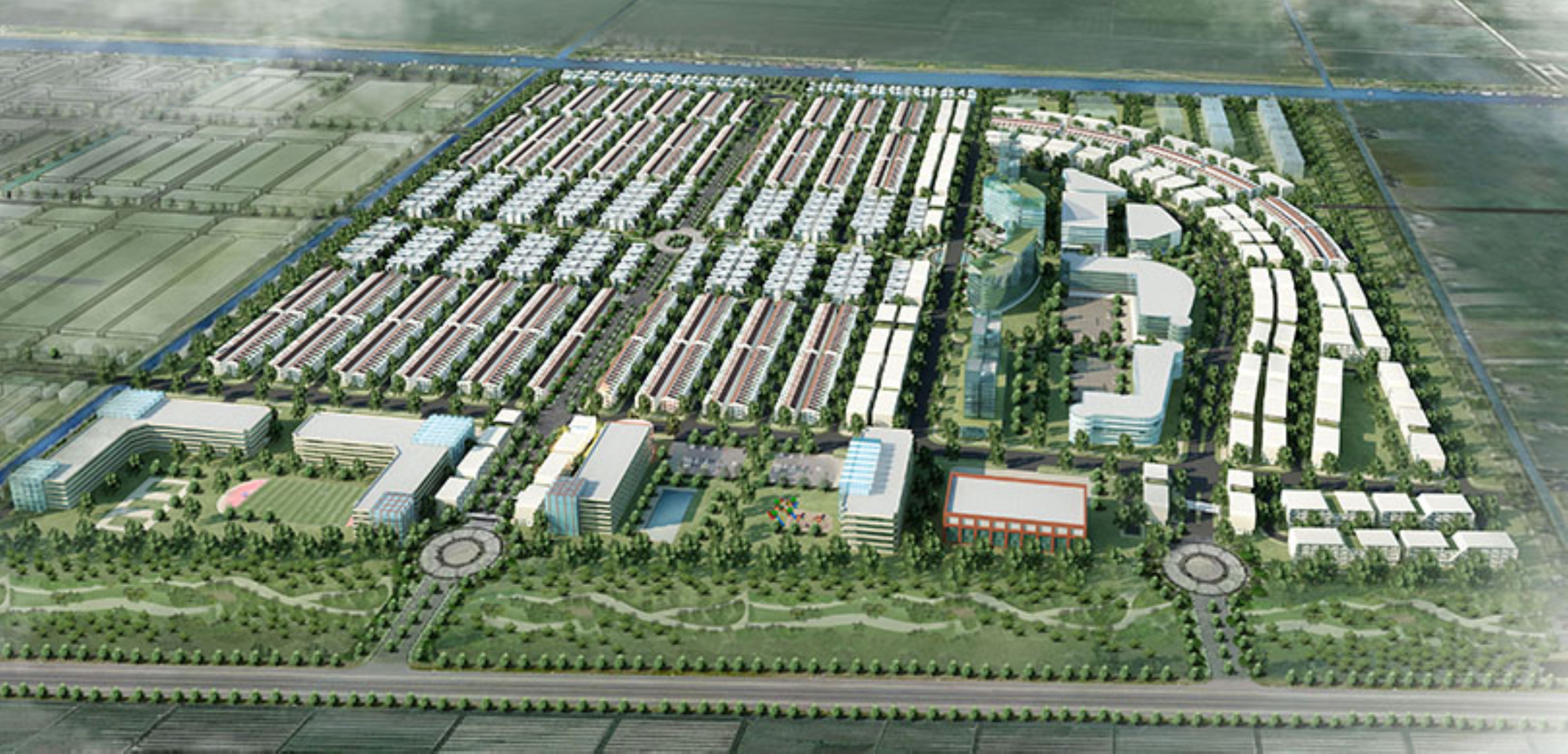 Industrial Land for Lease in Nam Thuan Industrial Park, Long An Province, Vietnam