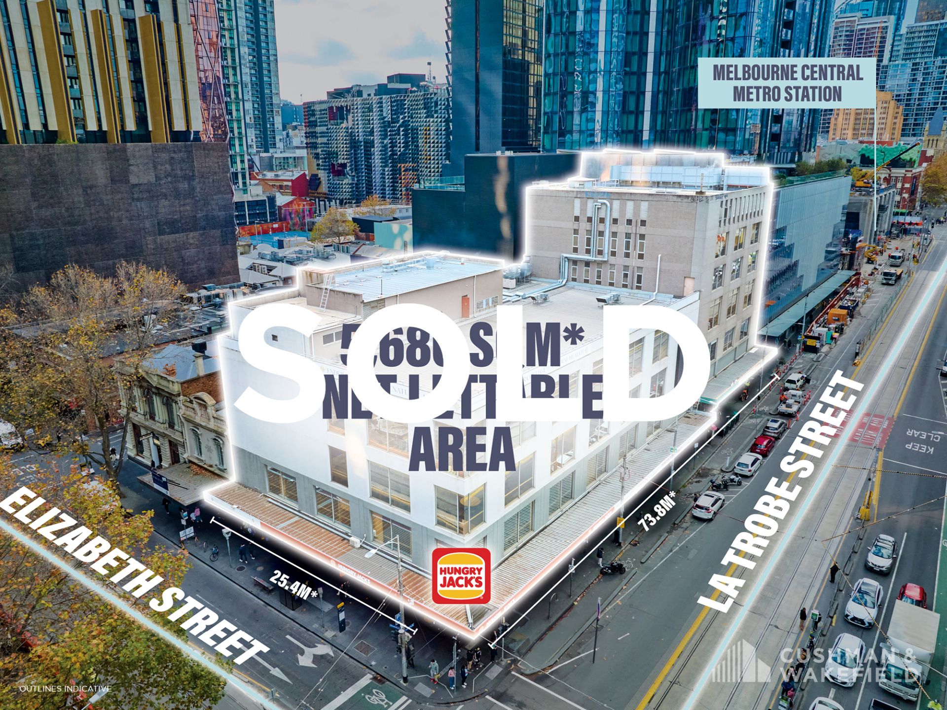 MELBOURNE CENTRAL CORNER – YOU’VE ALL WALKED PAST IT, NOW YOU CAN OWN IT