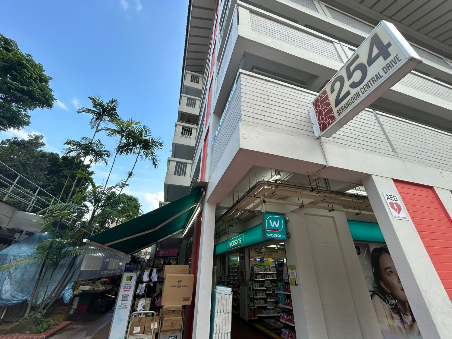 Pair of Ground Floor Shops within Serangoon Central Enclave