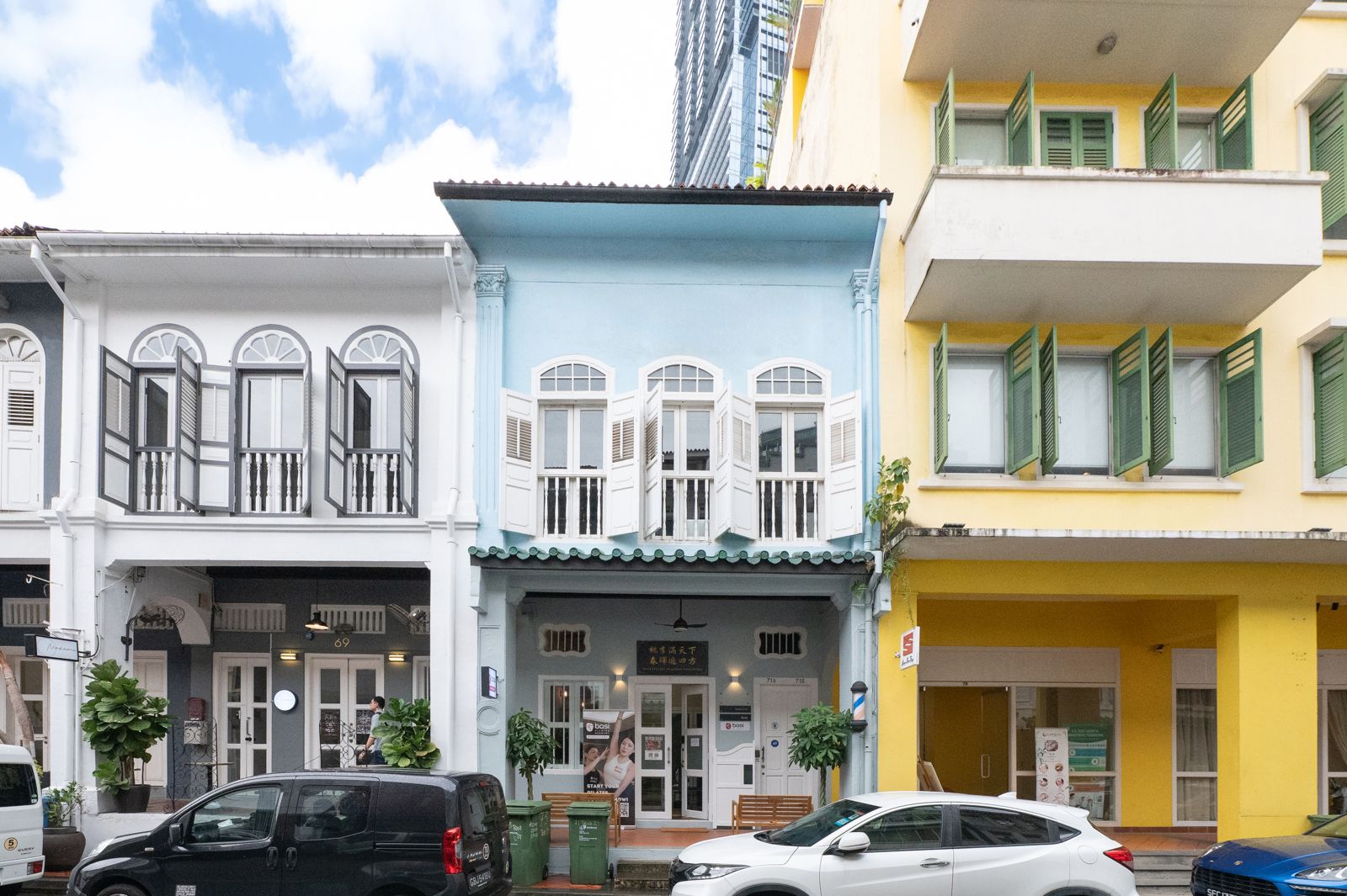 Two Storey Shophouse with An Attic Floor and Mezanine in Tanjong Pagar Conservation Area