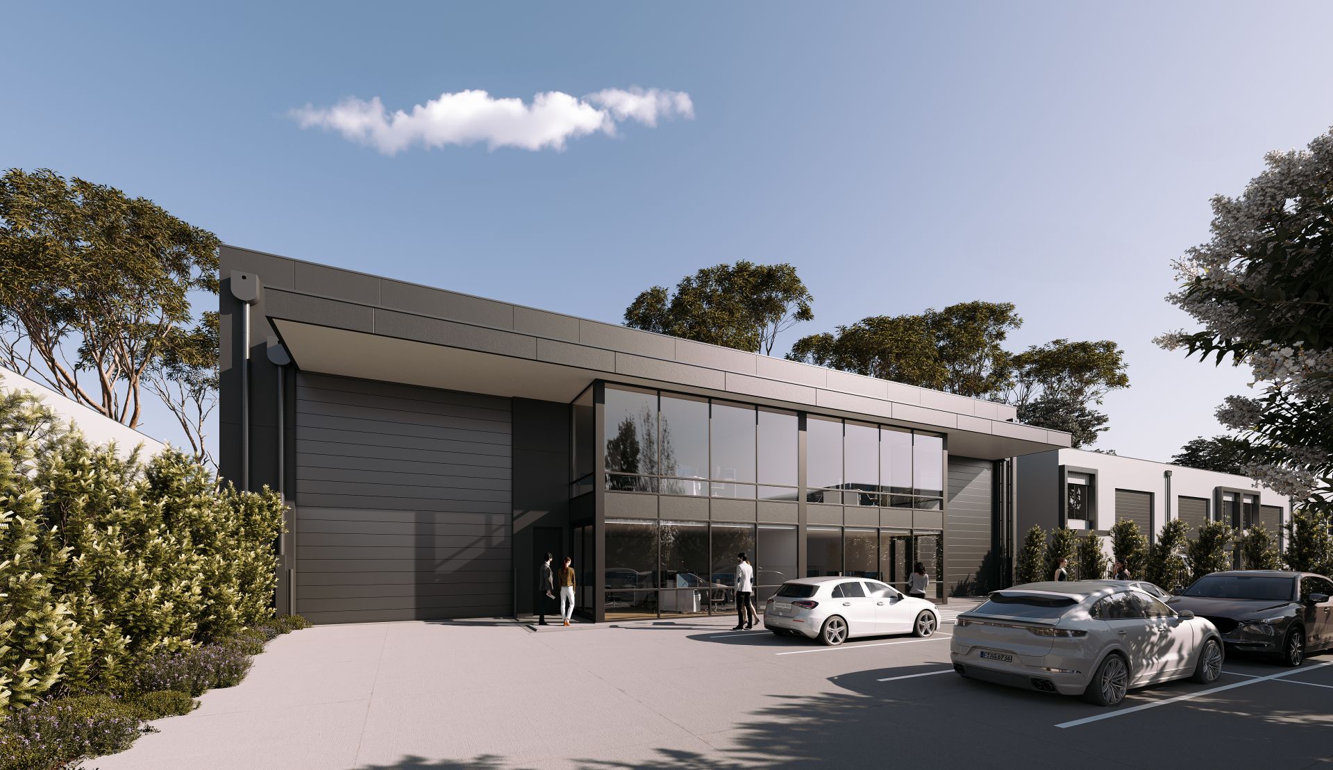 First class industrial facility – available as two units of 719 sqm* or one tenancy of 1,438 sqm*