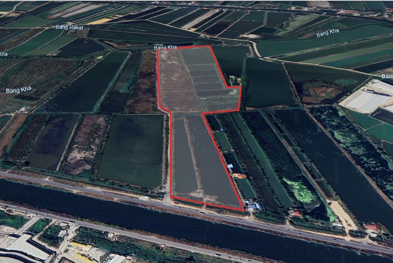 Industrial Land For Sale 25-1-93 Rai at Bangna Km.19 (Purple Zone) near Suvarnabhumi Airport