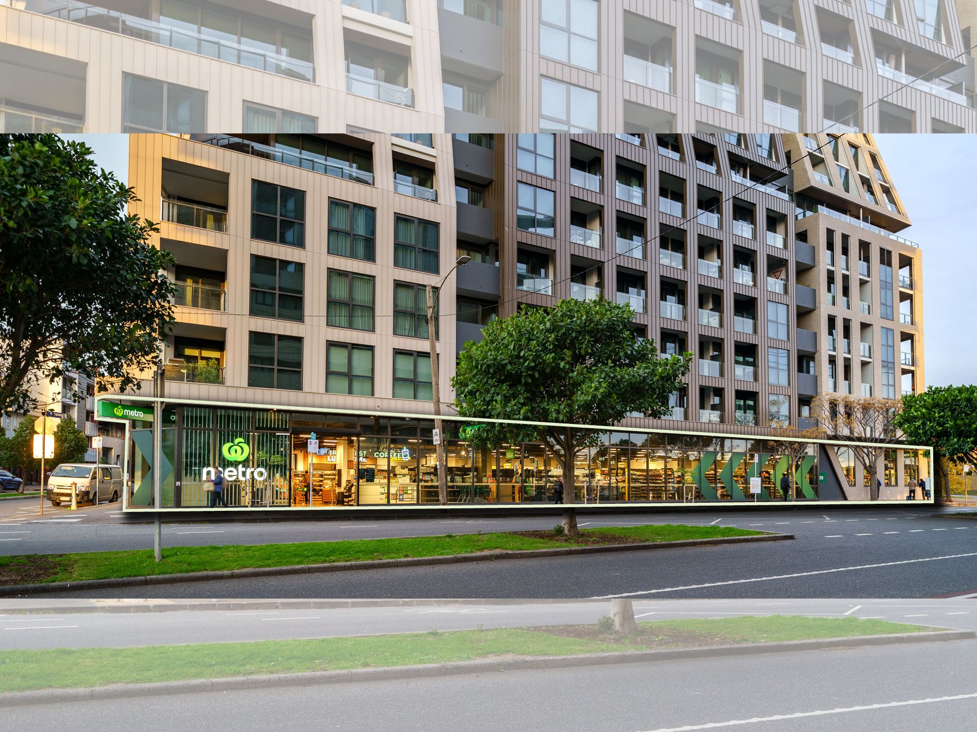 A Rare Inner City and World-class Investment Anchored by a New 8-year Lease to Woolworths