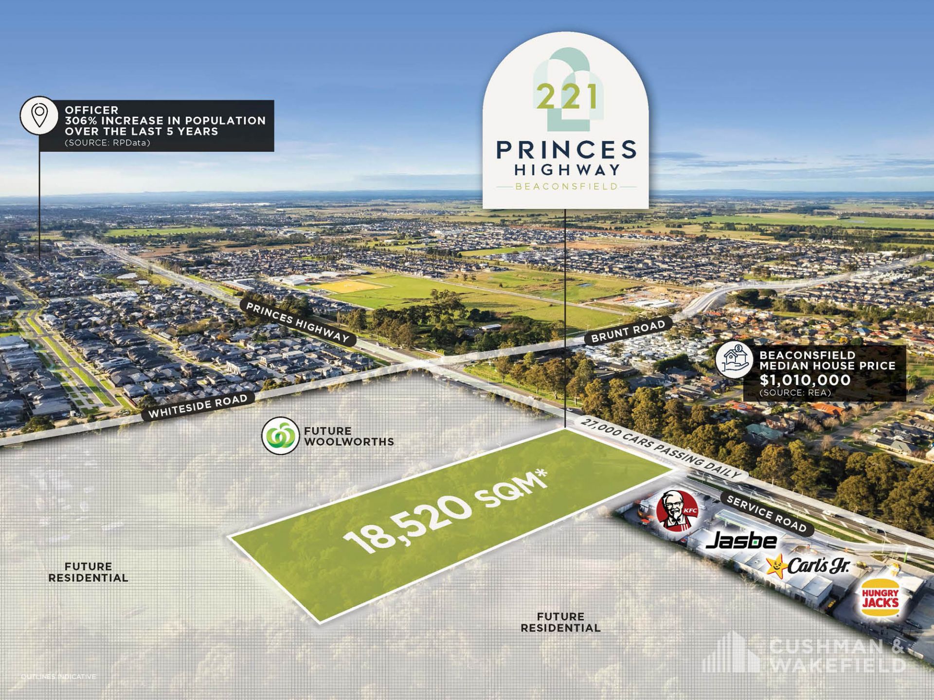 Permit Approved Mixed-Use Development Site in Blue Chip South-Eastern Growth Area