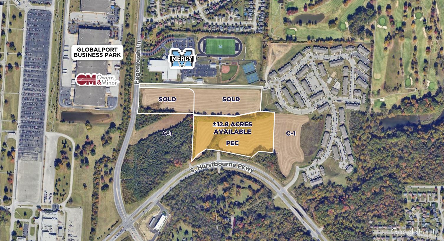 Hurstbourne/Fegenbush Land: 4-12.8 Acres