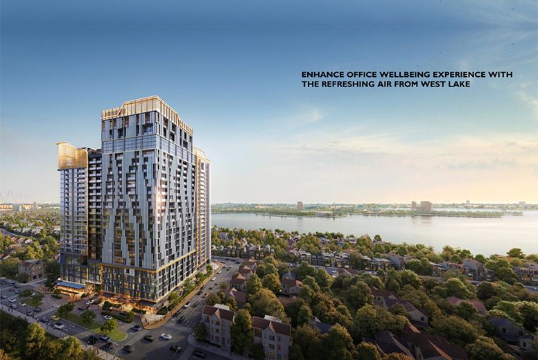 High-class office space for lease, Heritage West Lake Hanoi