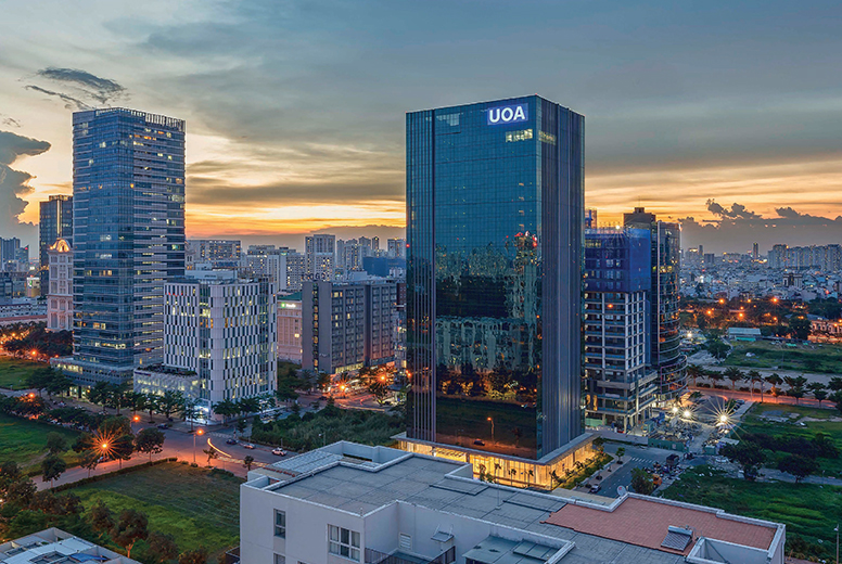 High-quality office for lease in HCMC, UOA Tower
