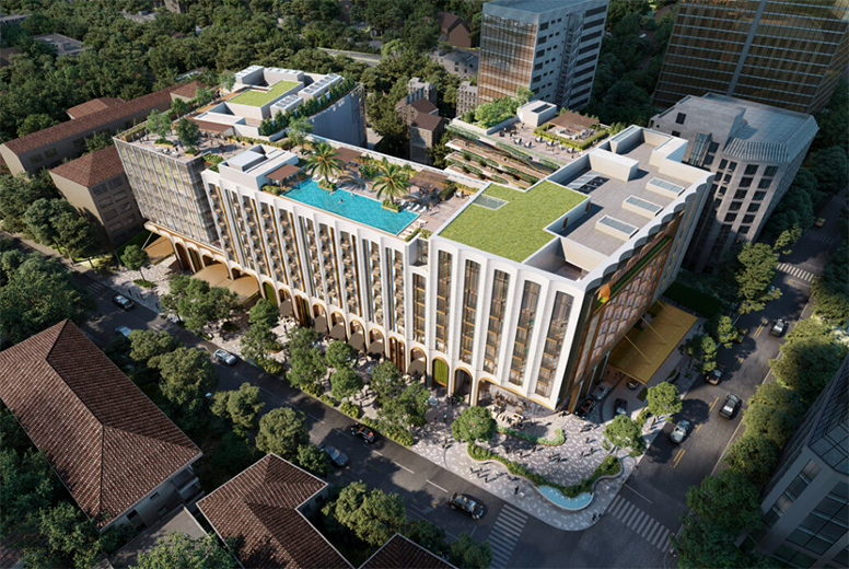 Office - Retail - Hospitality complex on 10 Tran Nguyen Han