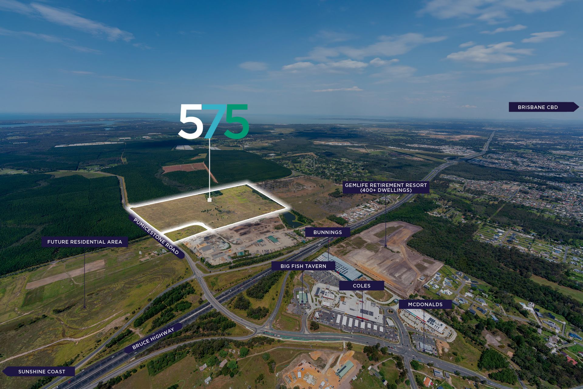 Significant 48ha DA approved M1 Industrial Estate