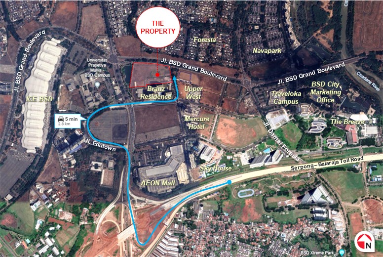 Commercial Land at Jl. BSD Grand Boulevard