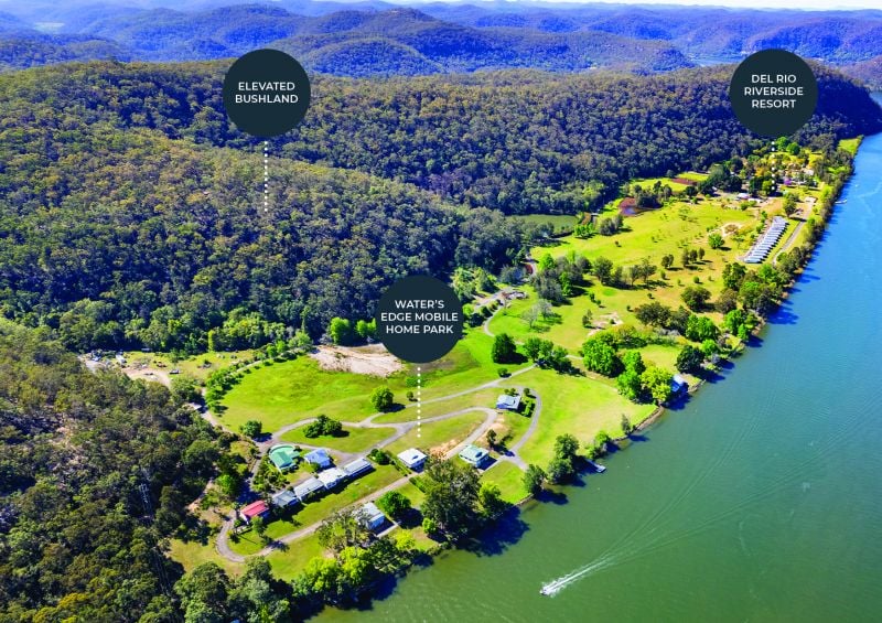 176HA destination holiday park on the iconic Hawkesbury River waterfront