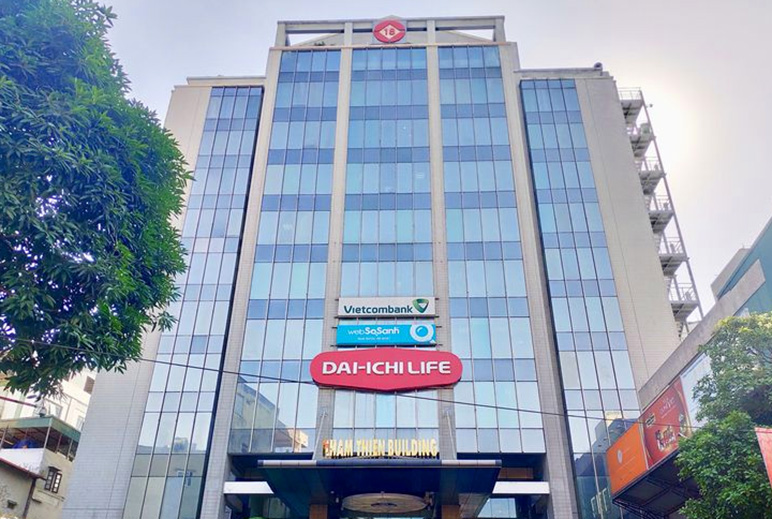 Office space for rent, Kham Thien Building (AMC Building)