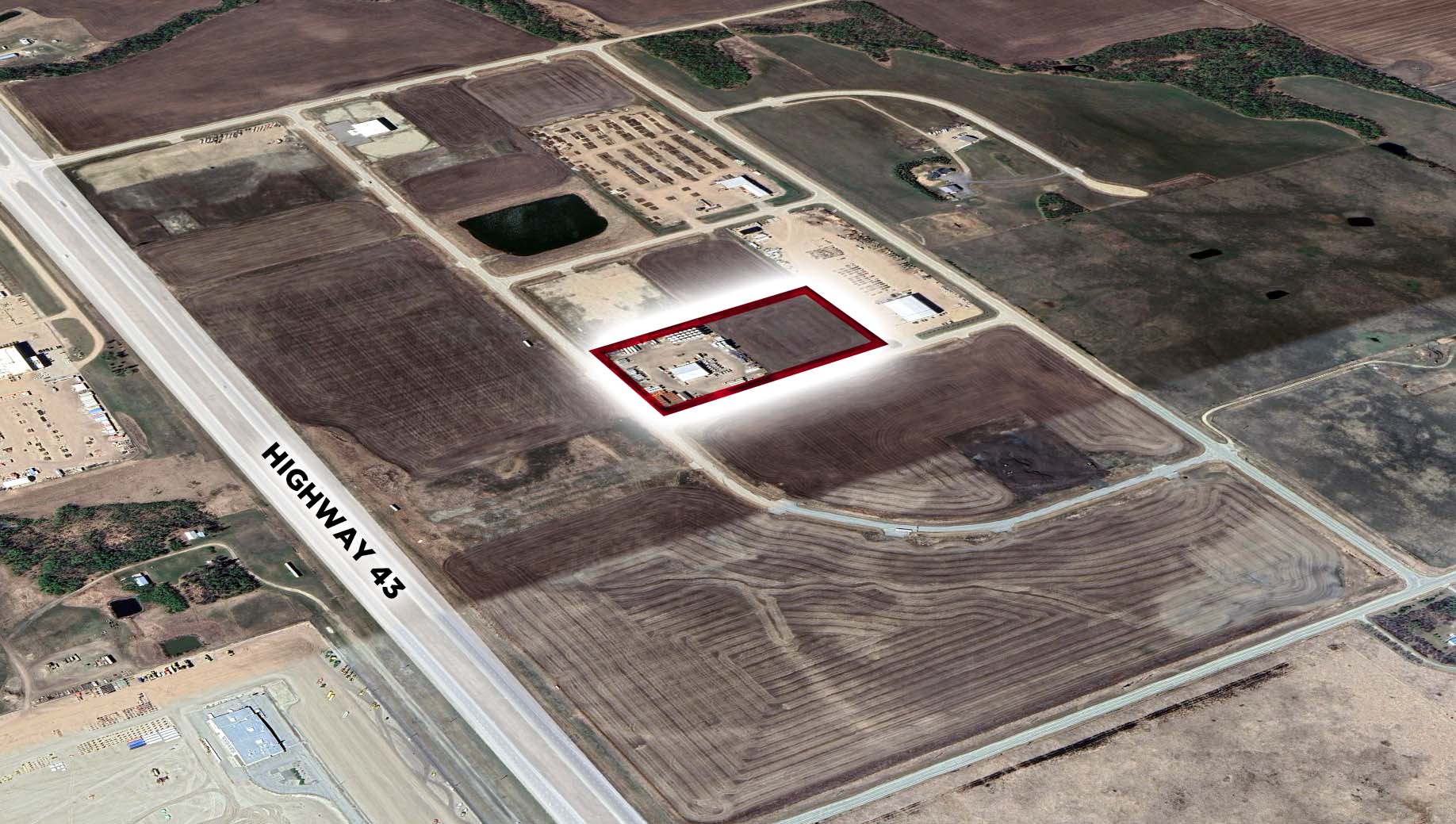 Fully-Serviced Industrial Lot for Sale – Grande Prairie, AB – Hawker Industrial Park