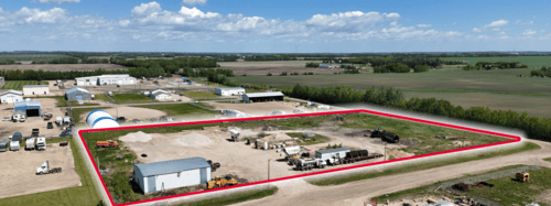 Industrial Shop on 3.97-Acre Yard for Sale – Barrhead, AB