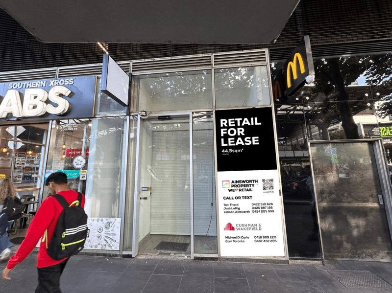 Prime Retail Space Opposite Southern Cross Station