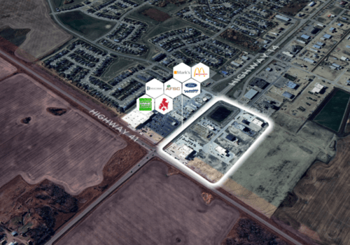 8.48 Acre Retail Land for Sale – Highway 14 & 41 Corner, Wainwright, AB