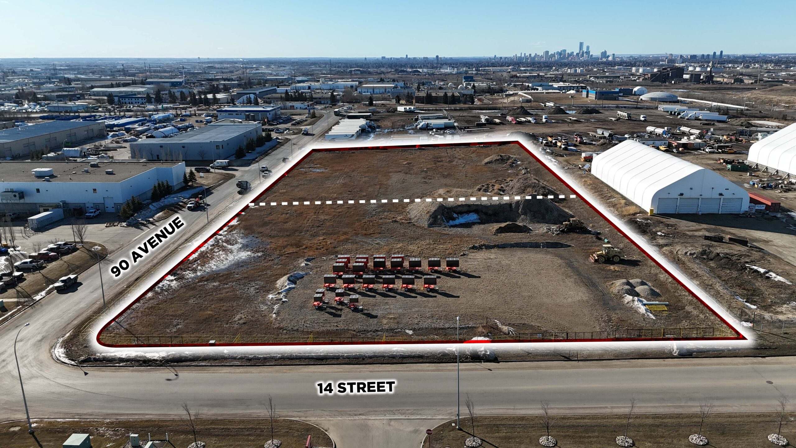 5.29 Acre Fully Serviced Industrial Land for Sale – Edmonton, AB