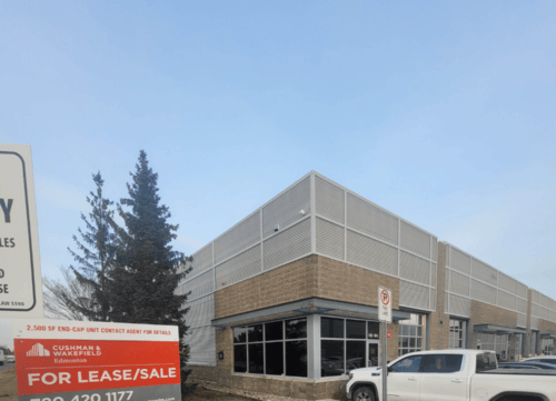 End-Cap Office Condo with Mezzanine for Sale – West End, Edmonton